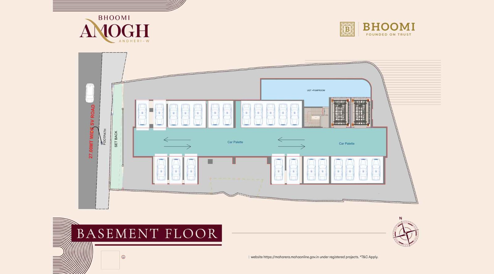 Bhoomi-Amogh-Basement-Floor-Plan